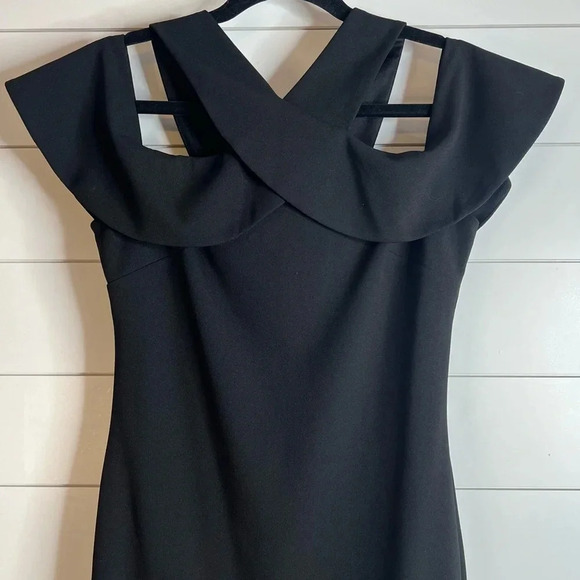 RACHEL Rachel Roy Black Jolie Evening Party‎ Wedding Mini Dress. Size 4. - Picture 6 of 14